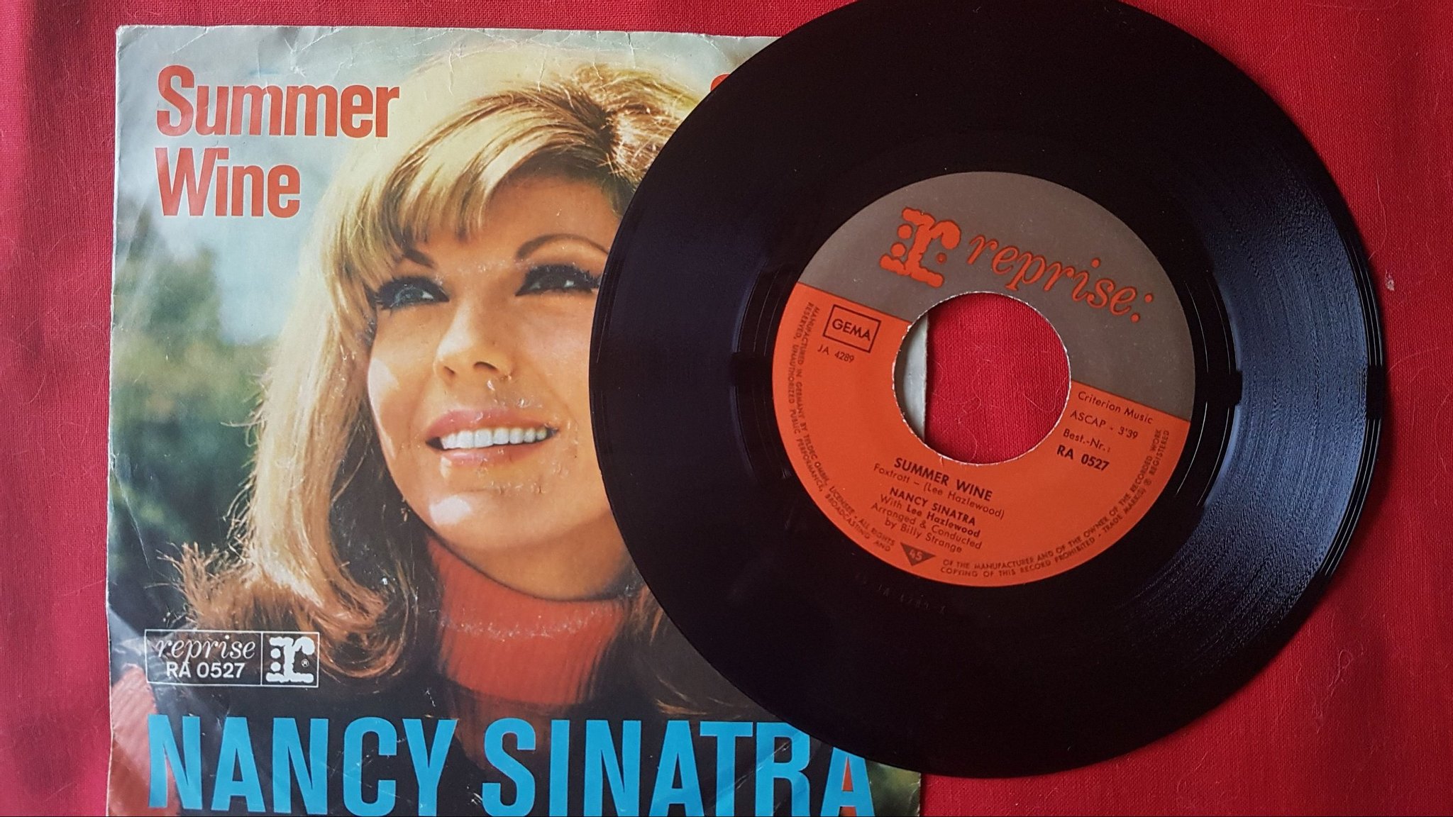 NANCY SINATRA & Lee Hazlewood Summer Wine. Sing.. Köp på Tradera (525175068)