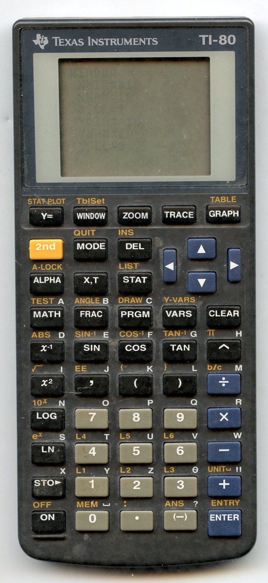 TI80 Texas instruments kalkulator miniräknare .. Köp på Tradera
