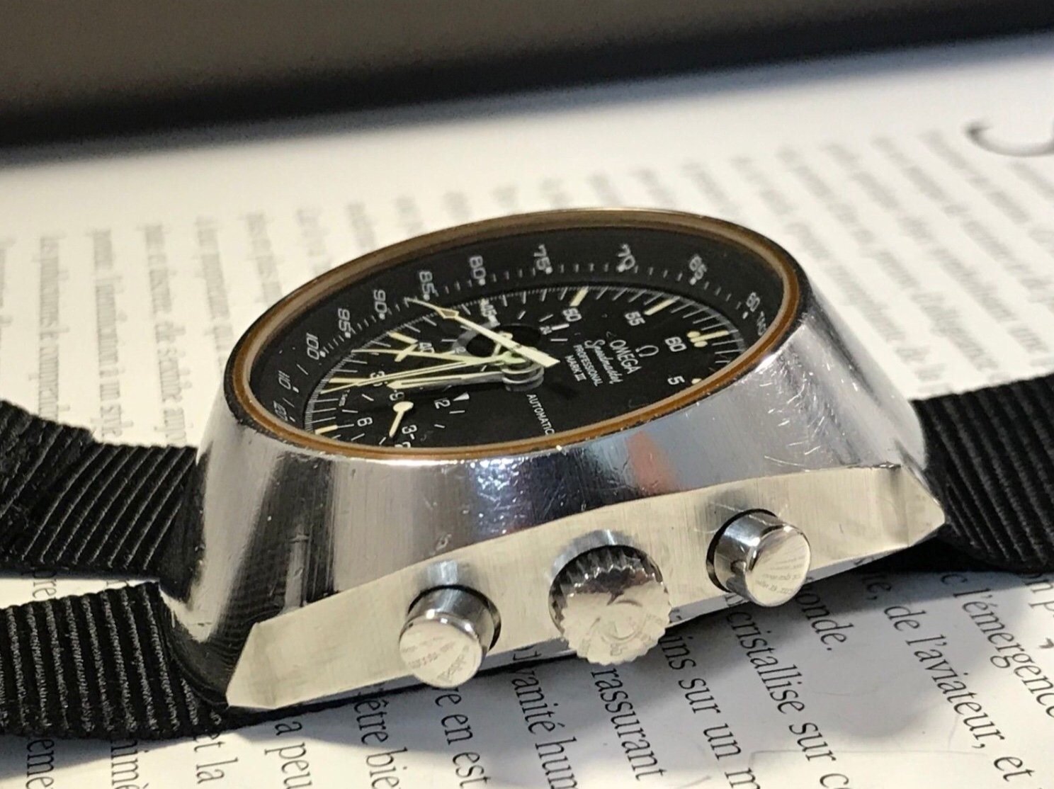 Omega Speedmaster Mk III (363710757) á Köp pÃ¥ Tradera