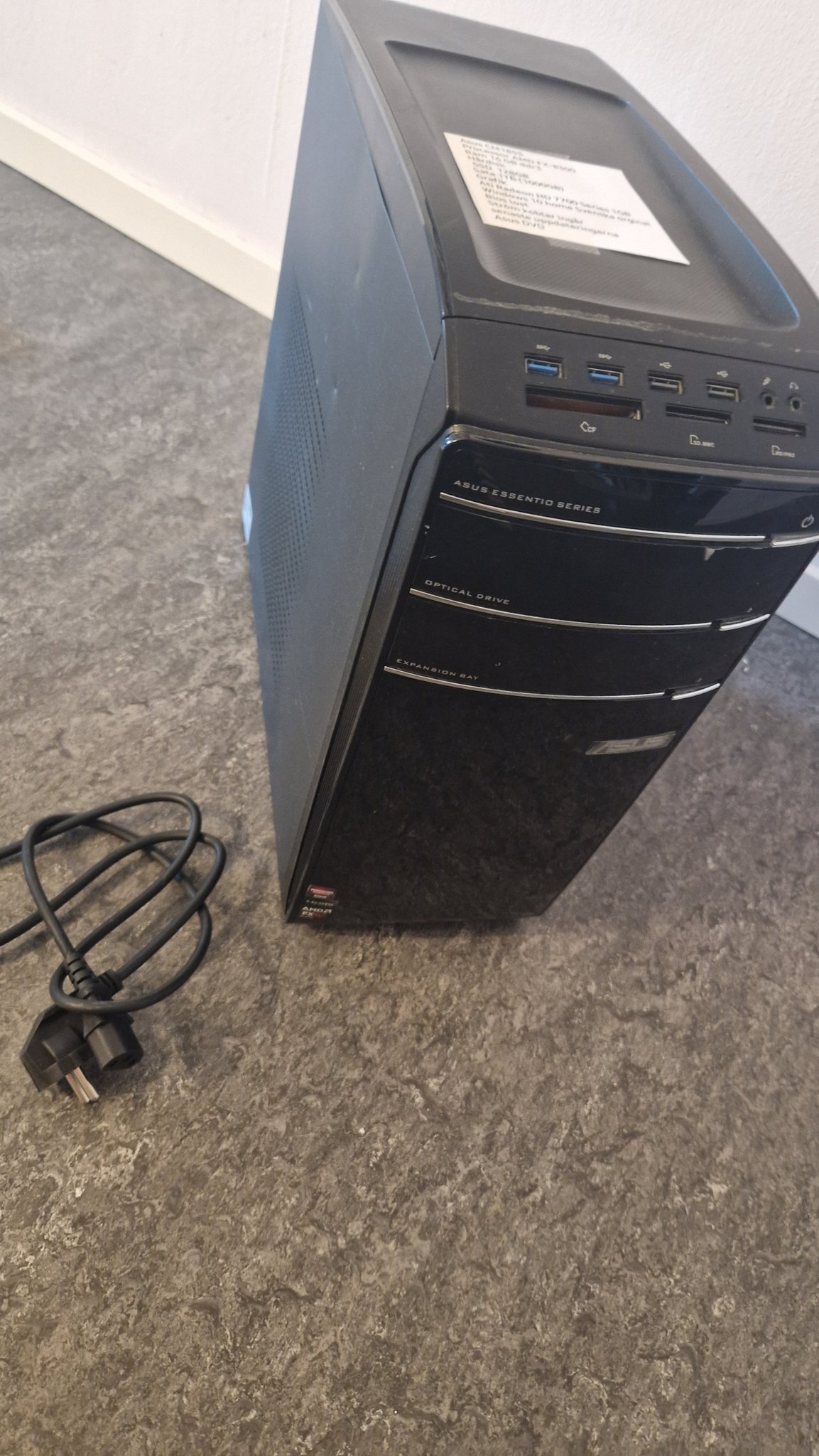 Gaming Asus CM1855 AMD FX8300/16GB/SSD128GB,sa.. Köp på Tradera