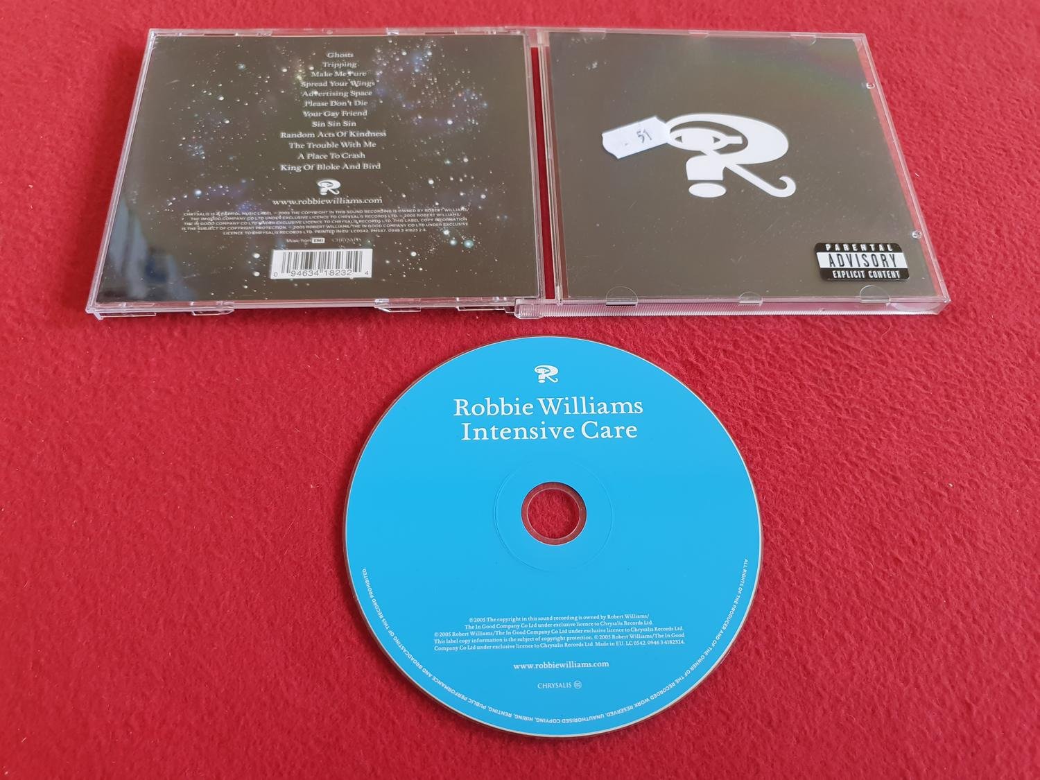 ROBBIE WILLIAMS INTENSIVE CARE till CD (407638164) ᐈ gameworld på Tradera ROBBIE WILLIAMS INTENSIVE CARE till CD (407638164) ᐈ gameworld på Tradera