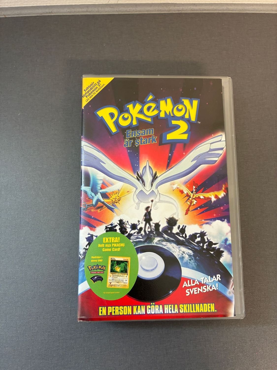 Pokémon 2 - Ensam är stark VHS film | Köp från Zaffo på Tradera (695026365)