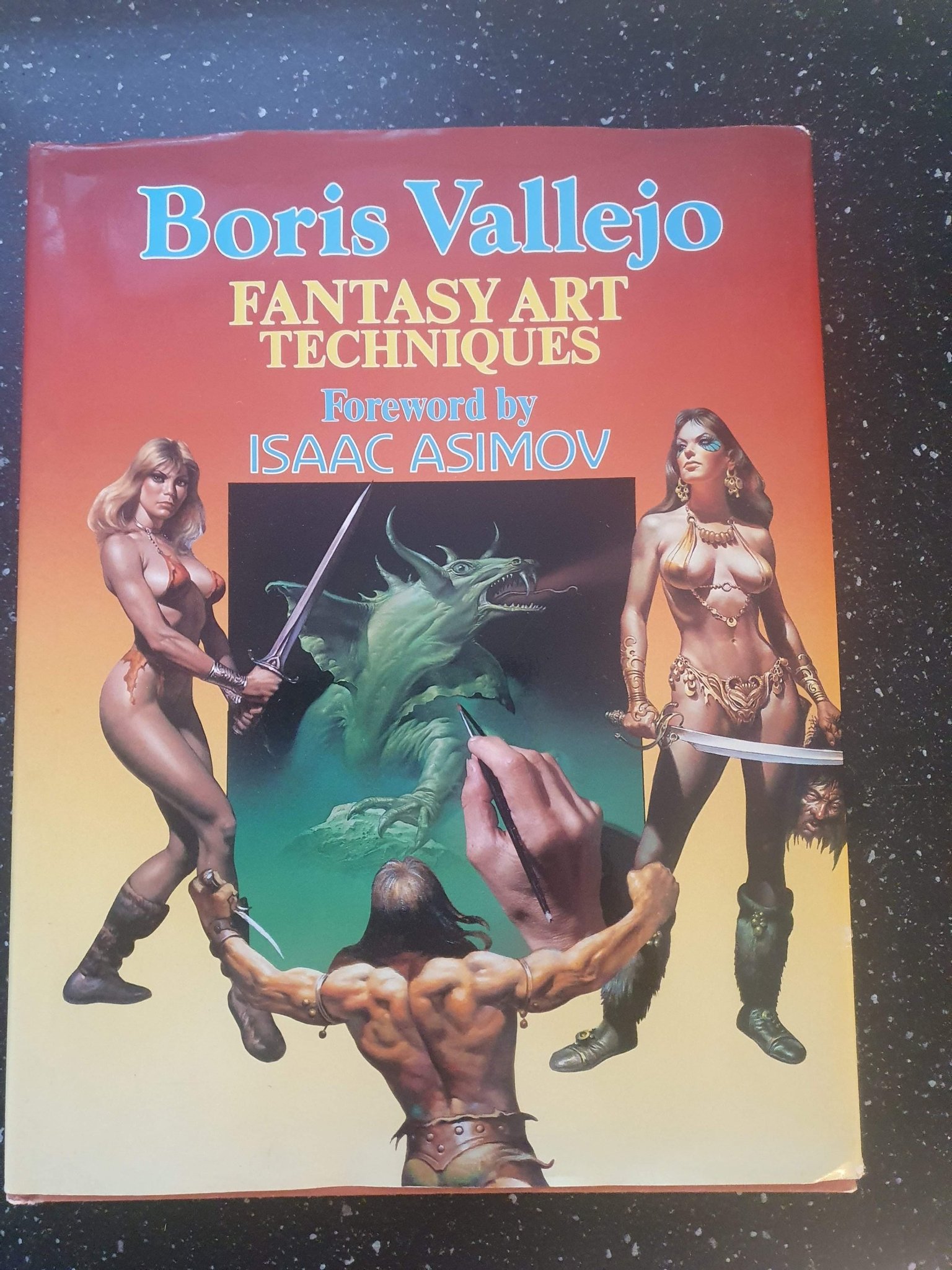 Boris Vallejo Fantasy Art Techniques Köp på Tradera (573246568)