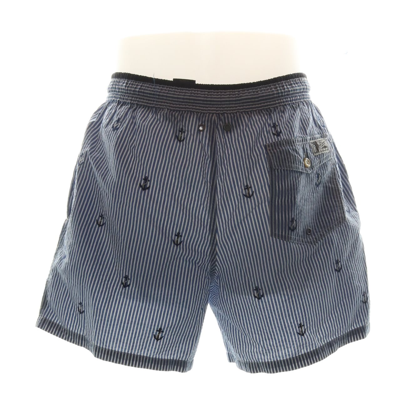 Polo Ralph Ralph Ralph Lauren, Shorts, Strl: M, Blå/Vit de2c8f Polo Ralph Ralph Ralph Lauren, Shorts, Strl: M, Blå/Vit de2c8f