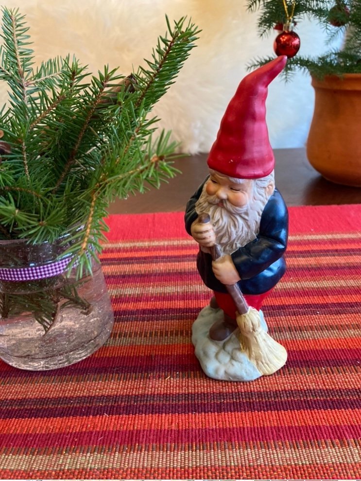 Söt/Retro/Tomte /Jul/Tyskland?/Fint skick!/Julp.. Köp på Tradera
