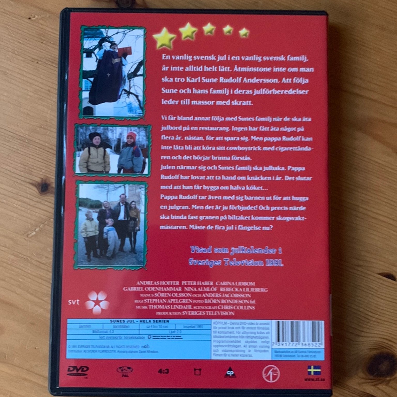 Julkalender Sunes jul från 1991 Köp på Tradera (611756678)