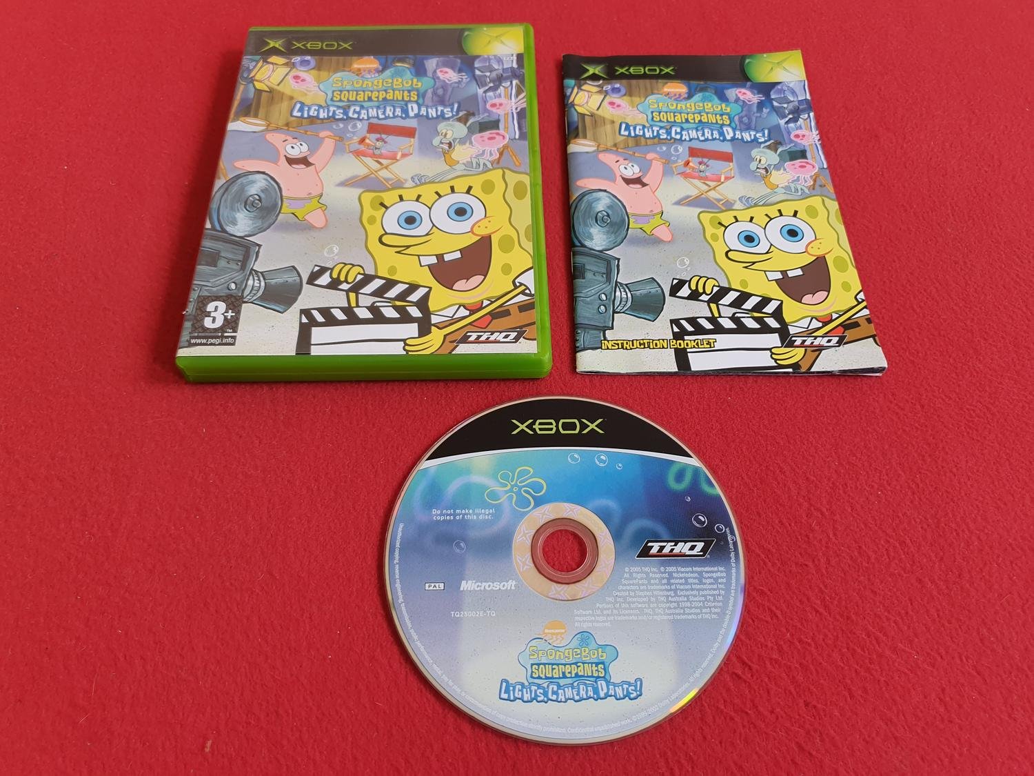 SPONGEBOB LIGHTS CAMERA PANTS till Xbox (400709985) ᐈ gameworld på Tradera
