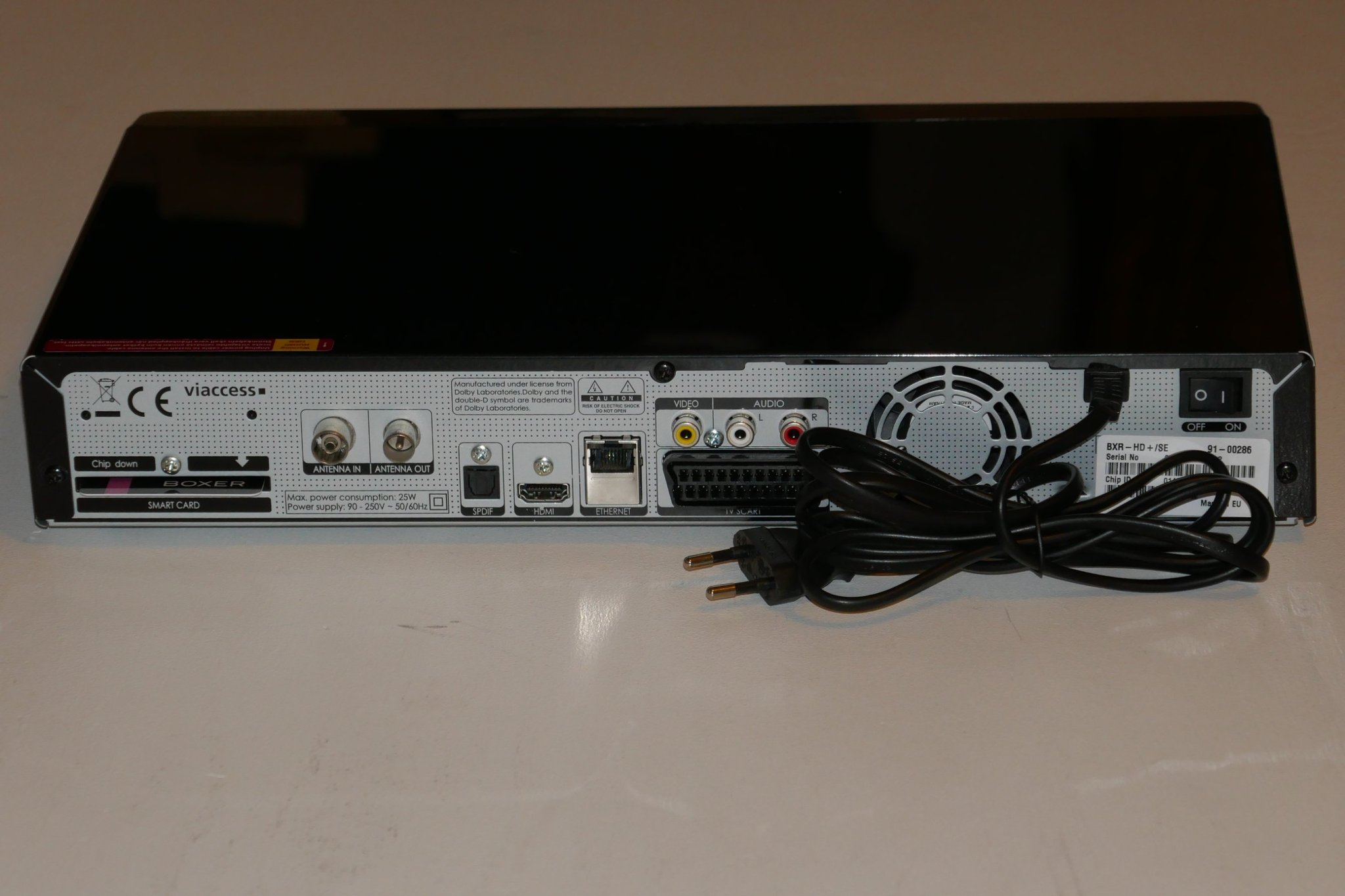 Inspelningsbar digitalbox Humax BXRHD+/SE, HDTV, 500GB, Boxer