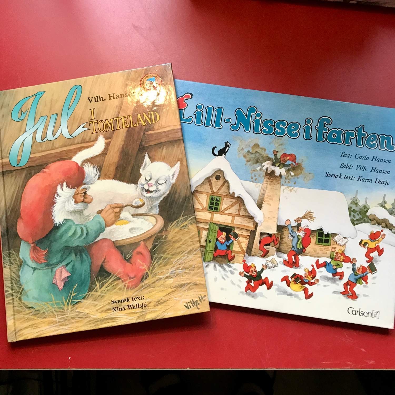 JUL I TOMTELAND + LILLNISSE.. Köp från Haldins_Hylla på Tradera