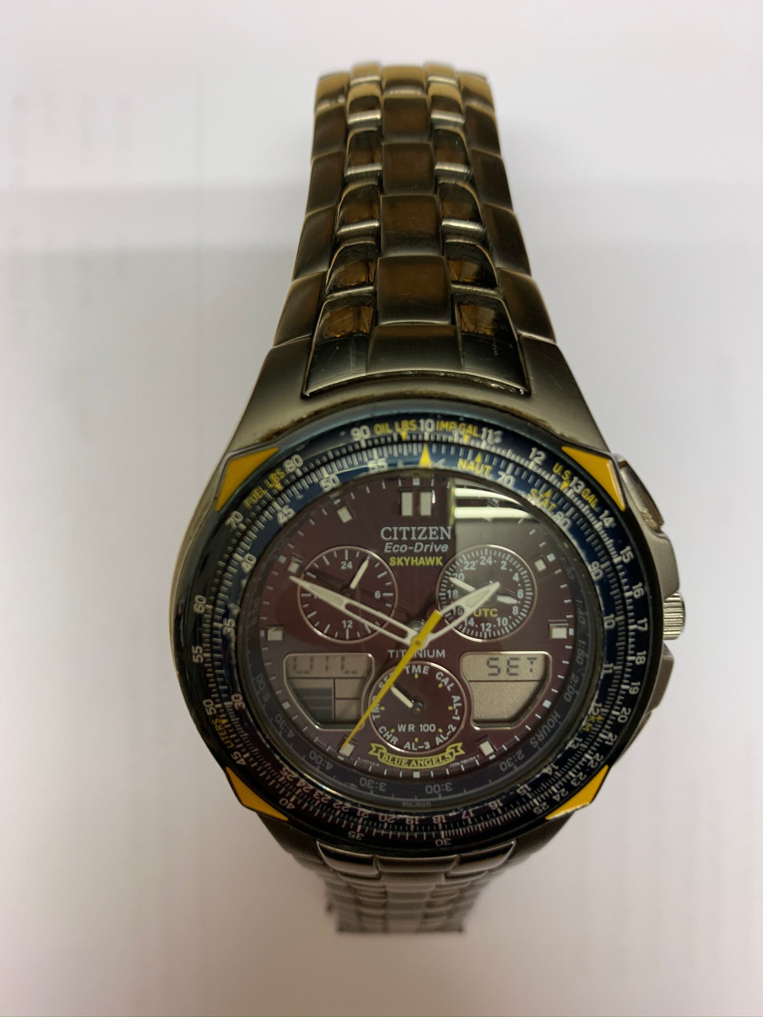 citizen titanium wr100