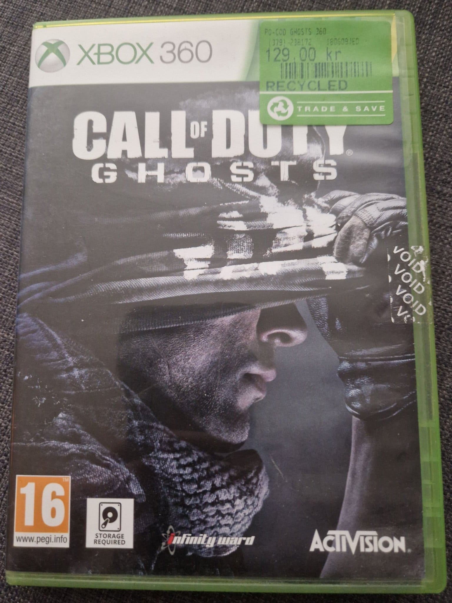 Call of Duty: Ghosts - Xbox 360 | Köp på Tradera (673387364)