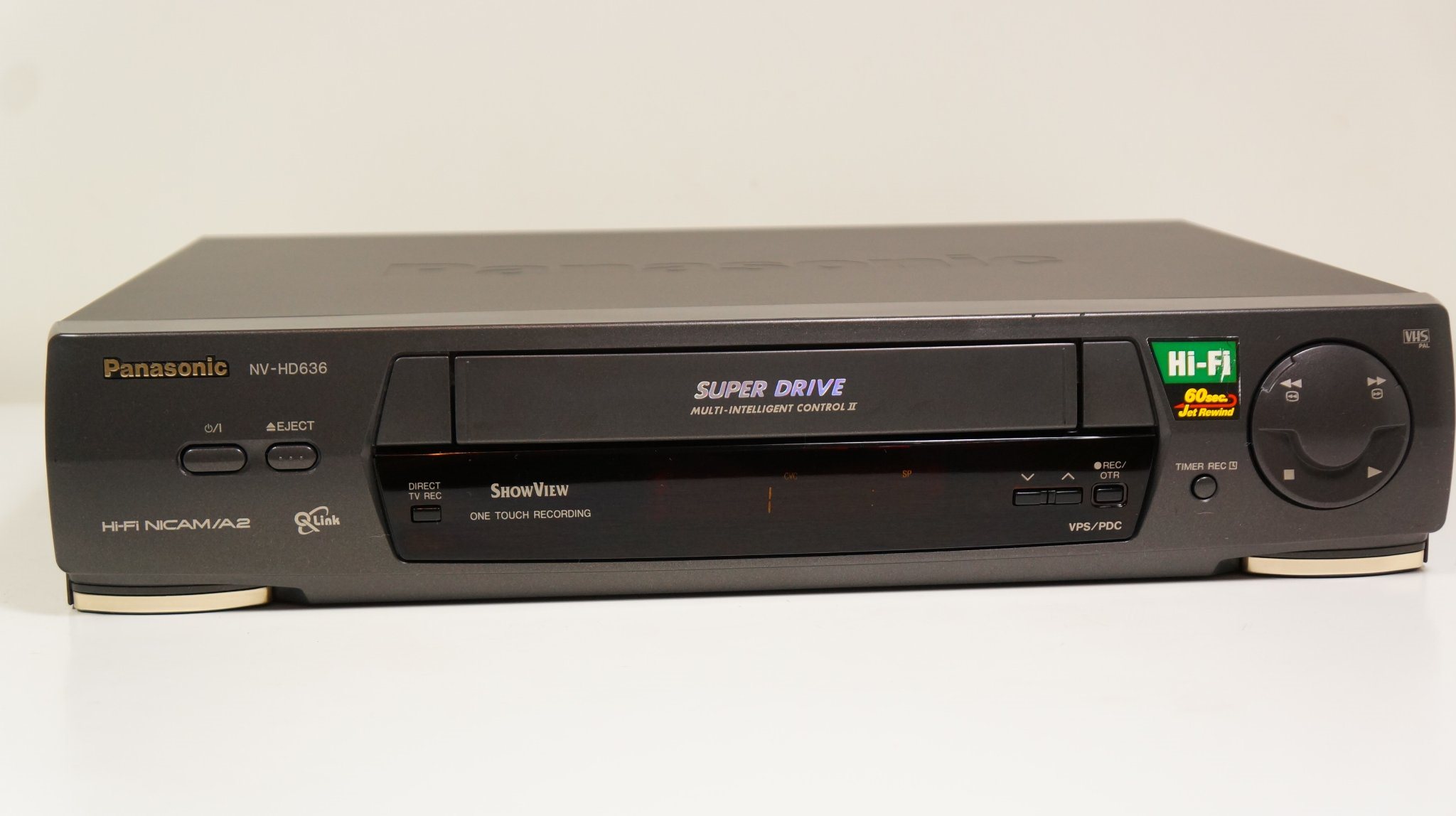 PANASONIC NVHD636 SUPER DRIVE VHSSPELARE (345172236) ᐈ Köp på Tradera