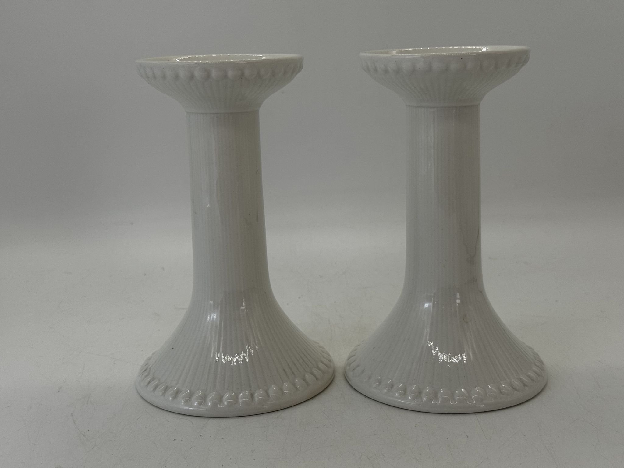 LJUSSTAKAR ETT PAR RÖRSTRAND TIARA DESIGN HERTHA BENGTSON