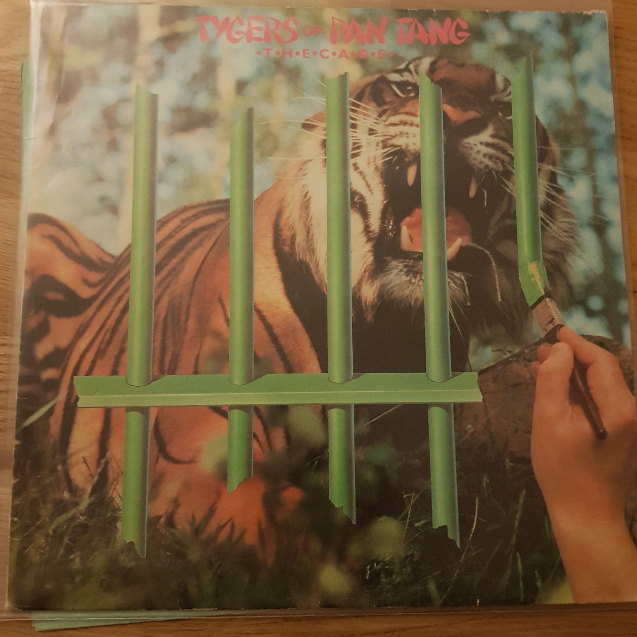 Tygers of pan tang "The cage" 1982 NWOBHM (397943546) ᐈ Köp på Tradera