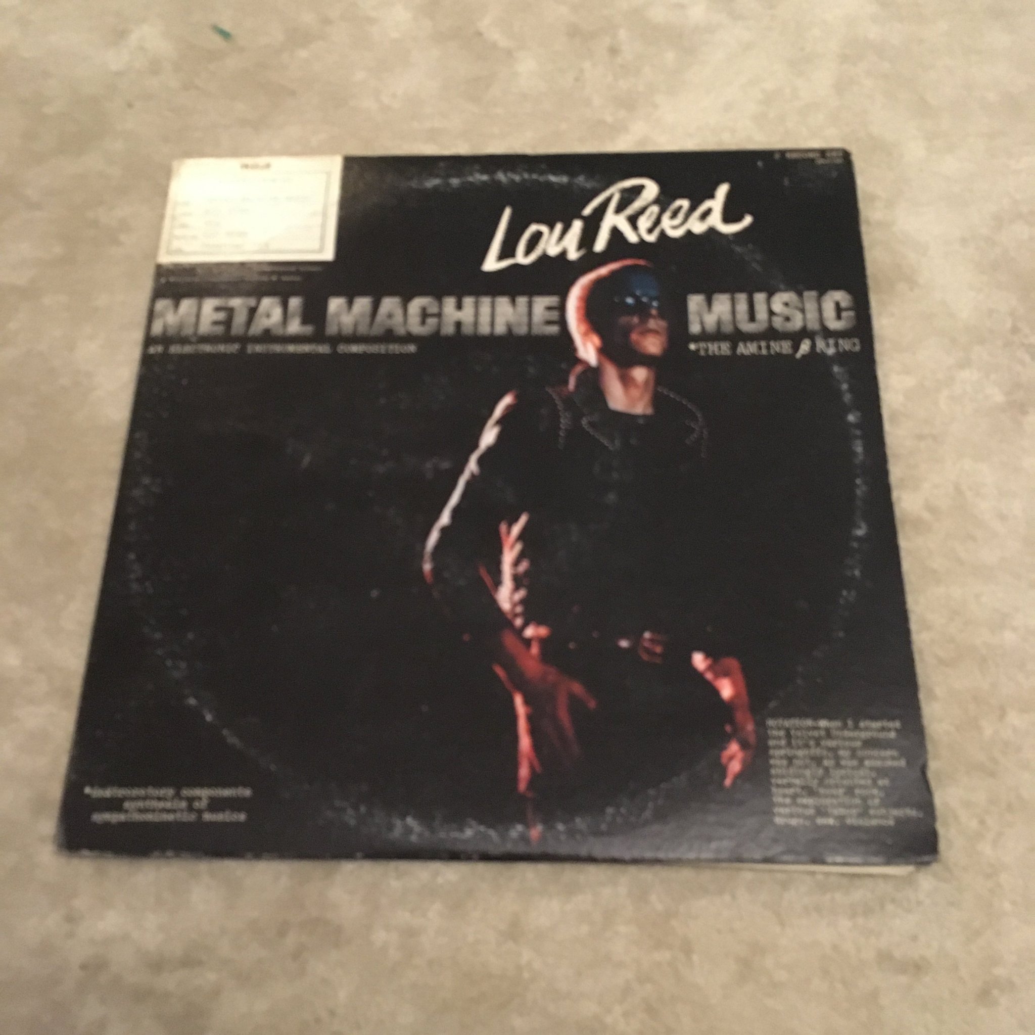 LOU REED Metal machine music [ USApress 1975 ] Köp på Tradera
