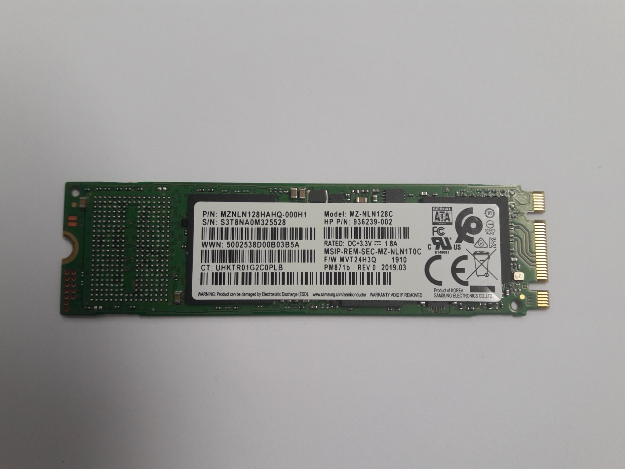 Samsung SSD disk M2 128Gb 418437783 K p P Tradera samsung-ssd-disk-m2-128gb-418437783-k-p-p-tradera