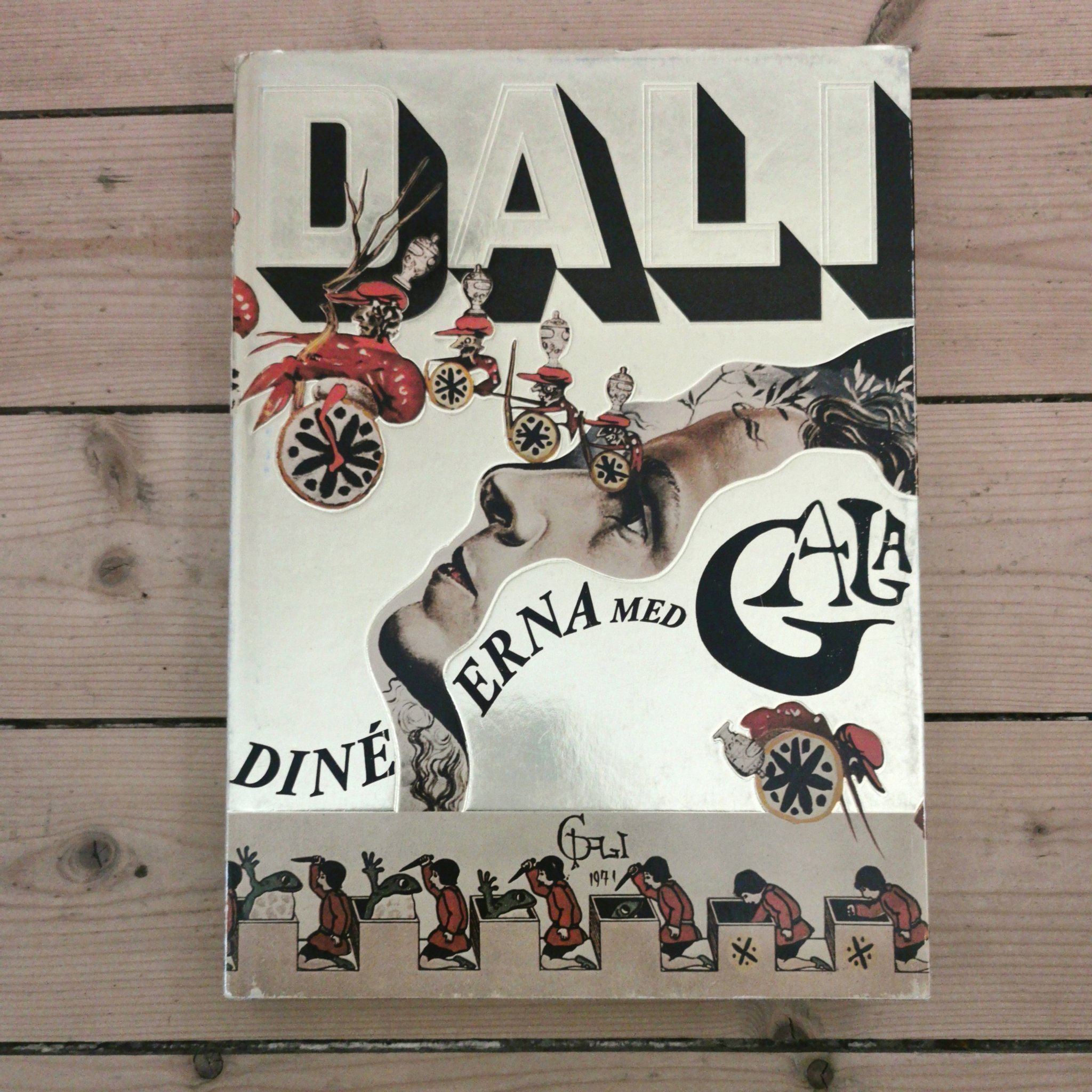 Dinéerna med Gala av Salvador Dali, 1971 - Numrerad specialutgåva i fint skick