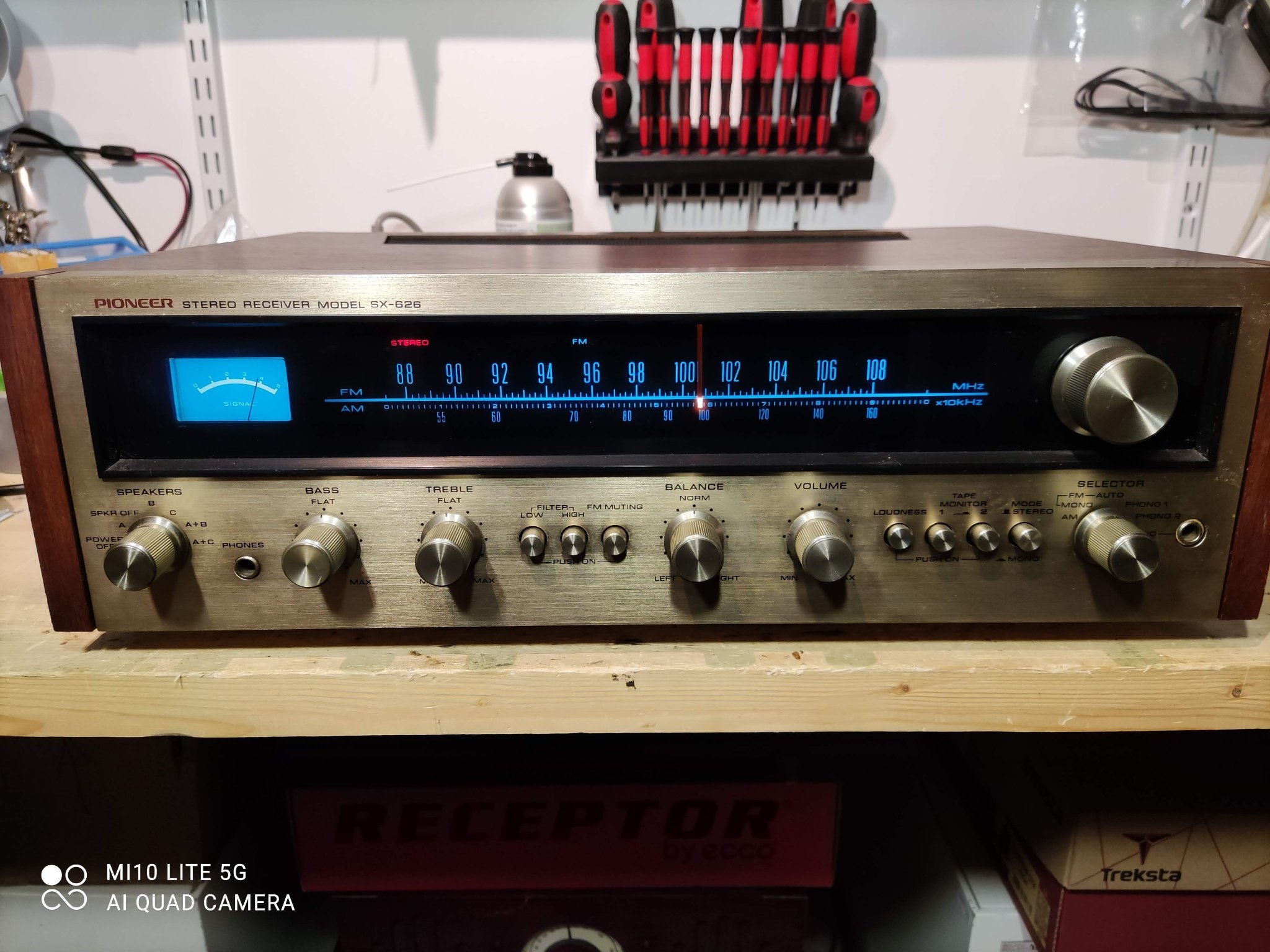 Pioneer SX626 AM/FM Stereo Receiver (197274) (445894962) ᐈ Köp på Tradera