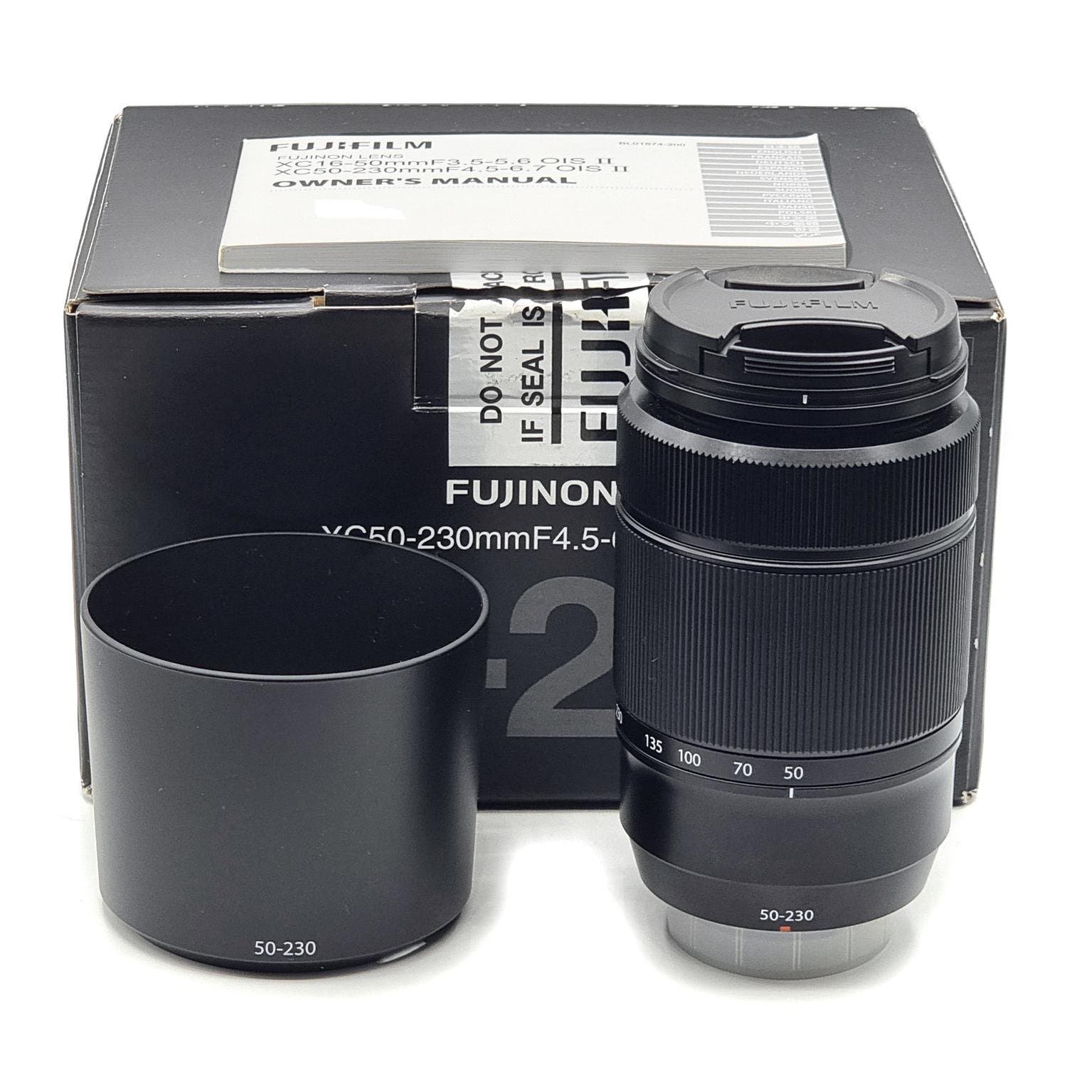Fuji Film FUJIFILM XC 50-230mm F/4.5-6.7 OIS II Lens (Black Fuji Film FUJIFILM XC 50-230mm F/4.5-6.7 OIS II Lens (Black