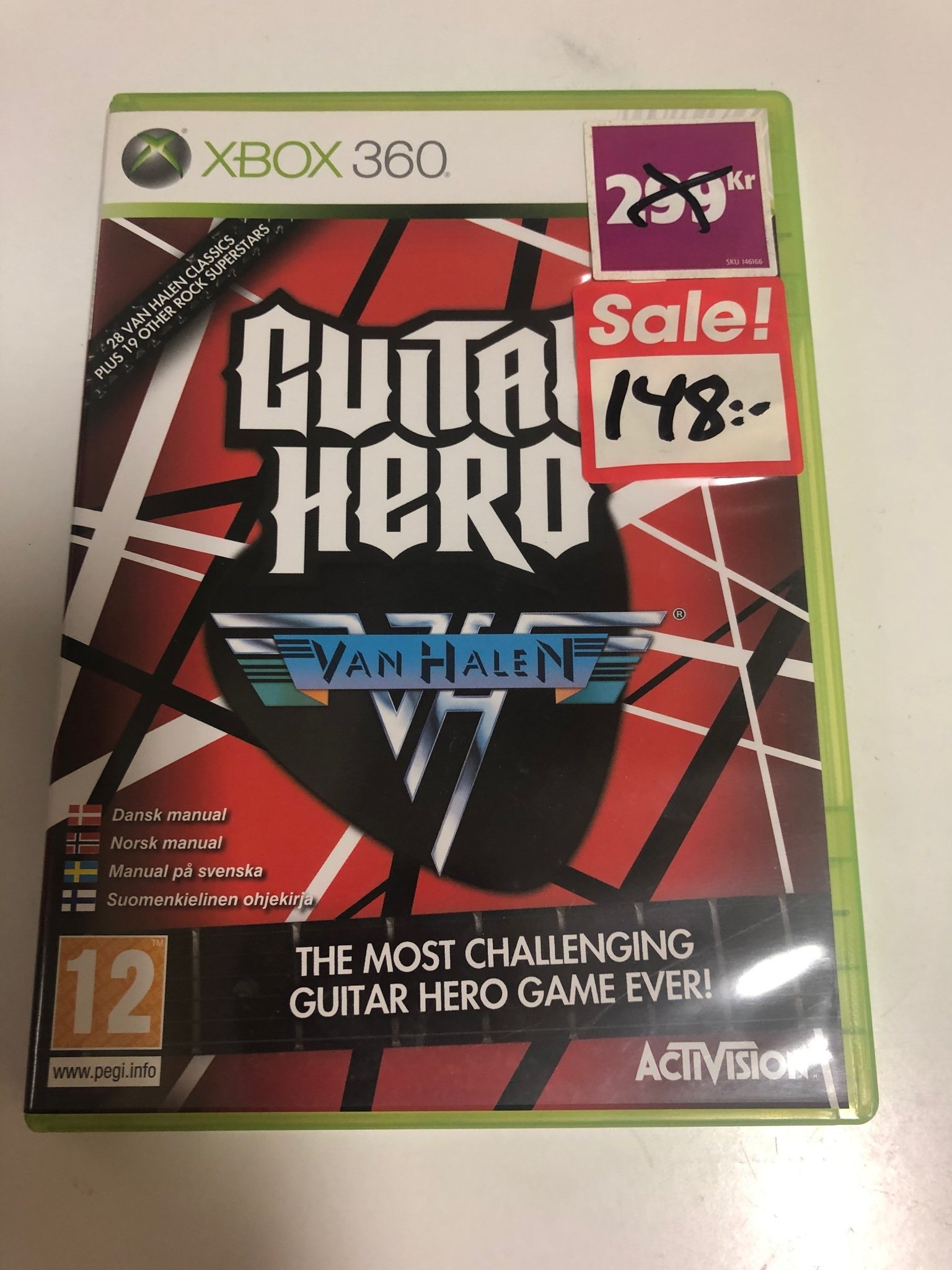 Guitar Hero Van Halen Xbox 360 (419859721) ᐈ Köp på Tradera