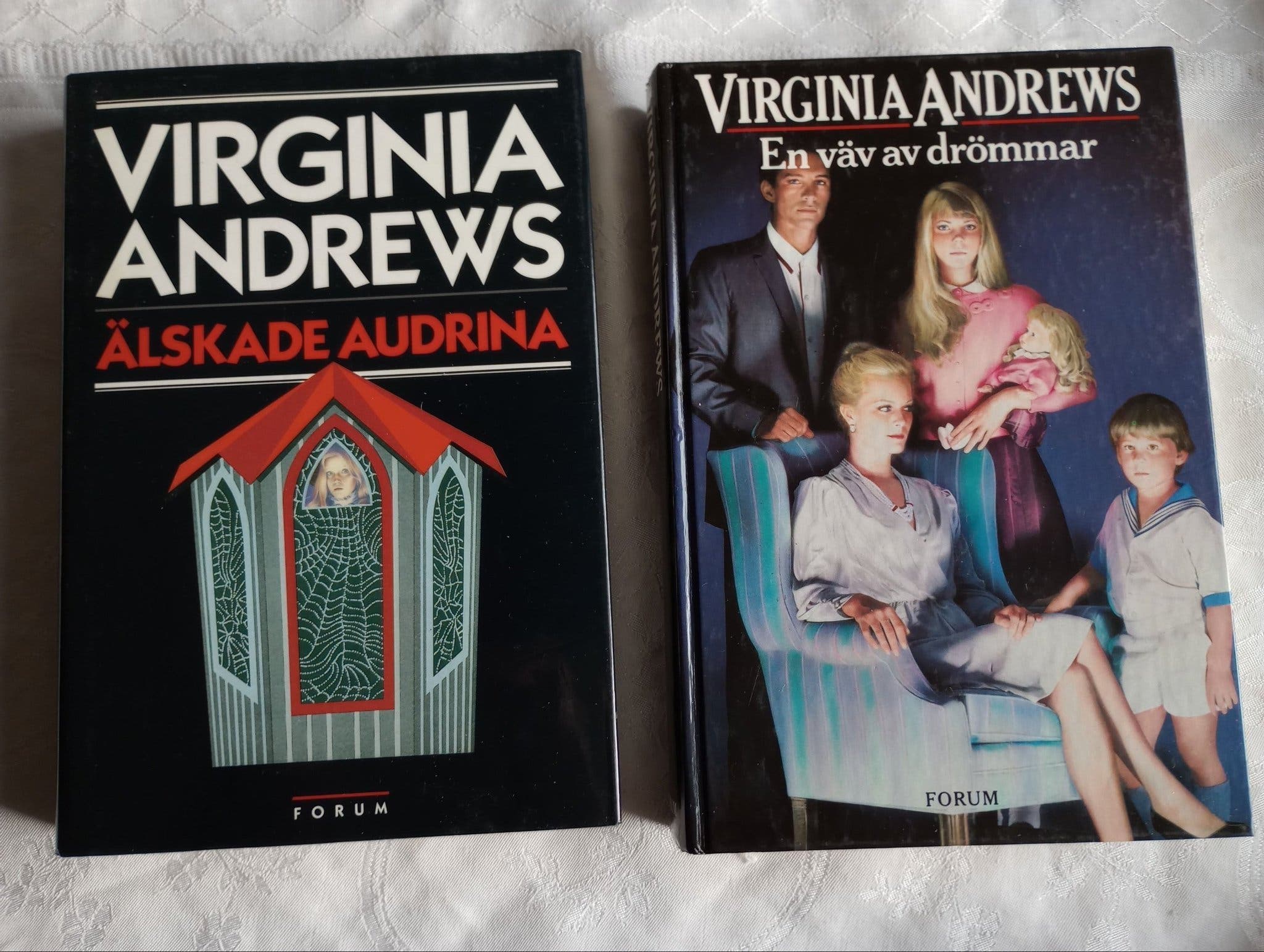 Älskade Audrina + En väv av drömmar av Virginia.. | Köp på Tradera