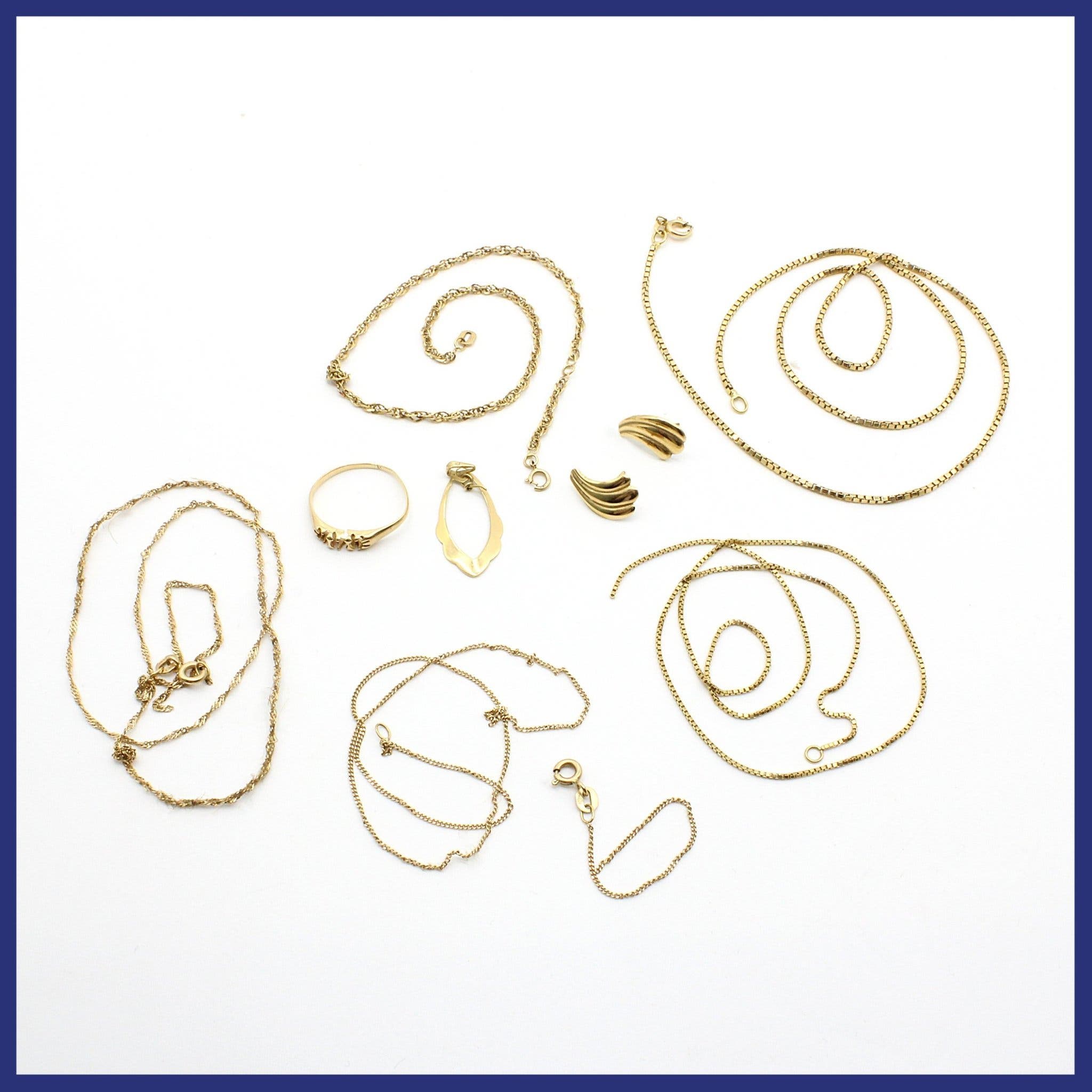 Skrot, 18K guld (vikt 17,78g)