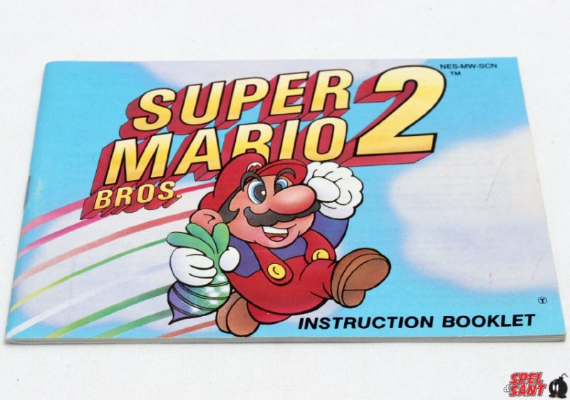 Super Mario Bros 2 Manual SCN (337899081) ᐈ SpelochSånt på Tradera