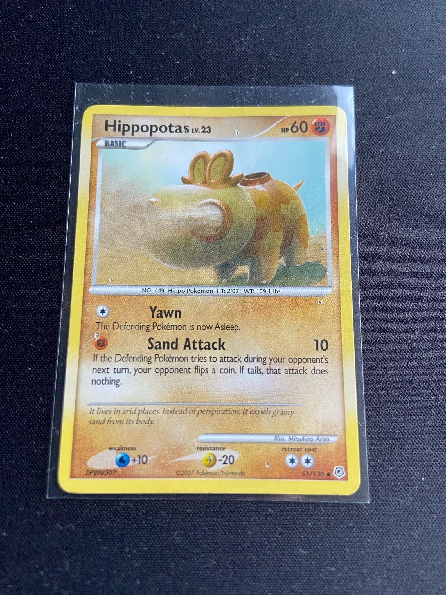 Hippopotas Pokémonkort 2007 | Köp på Tradera (704022709)