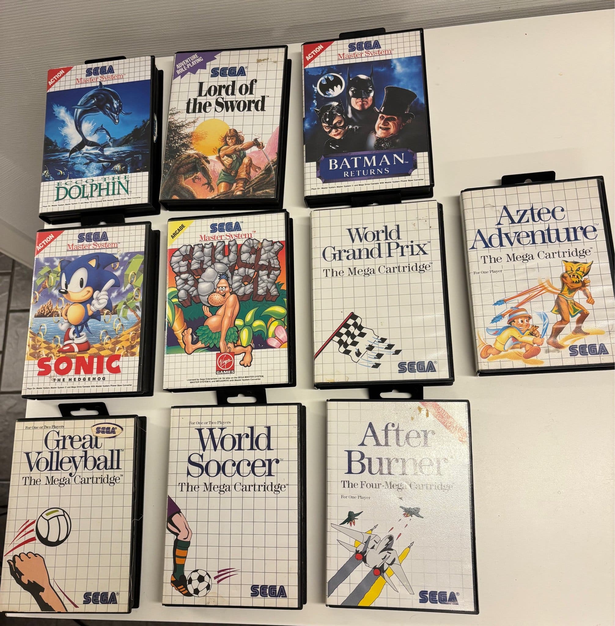 Se produkter som liknar Sega Master System Spel på Tradera (753596228)