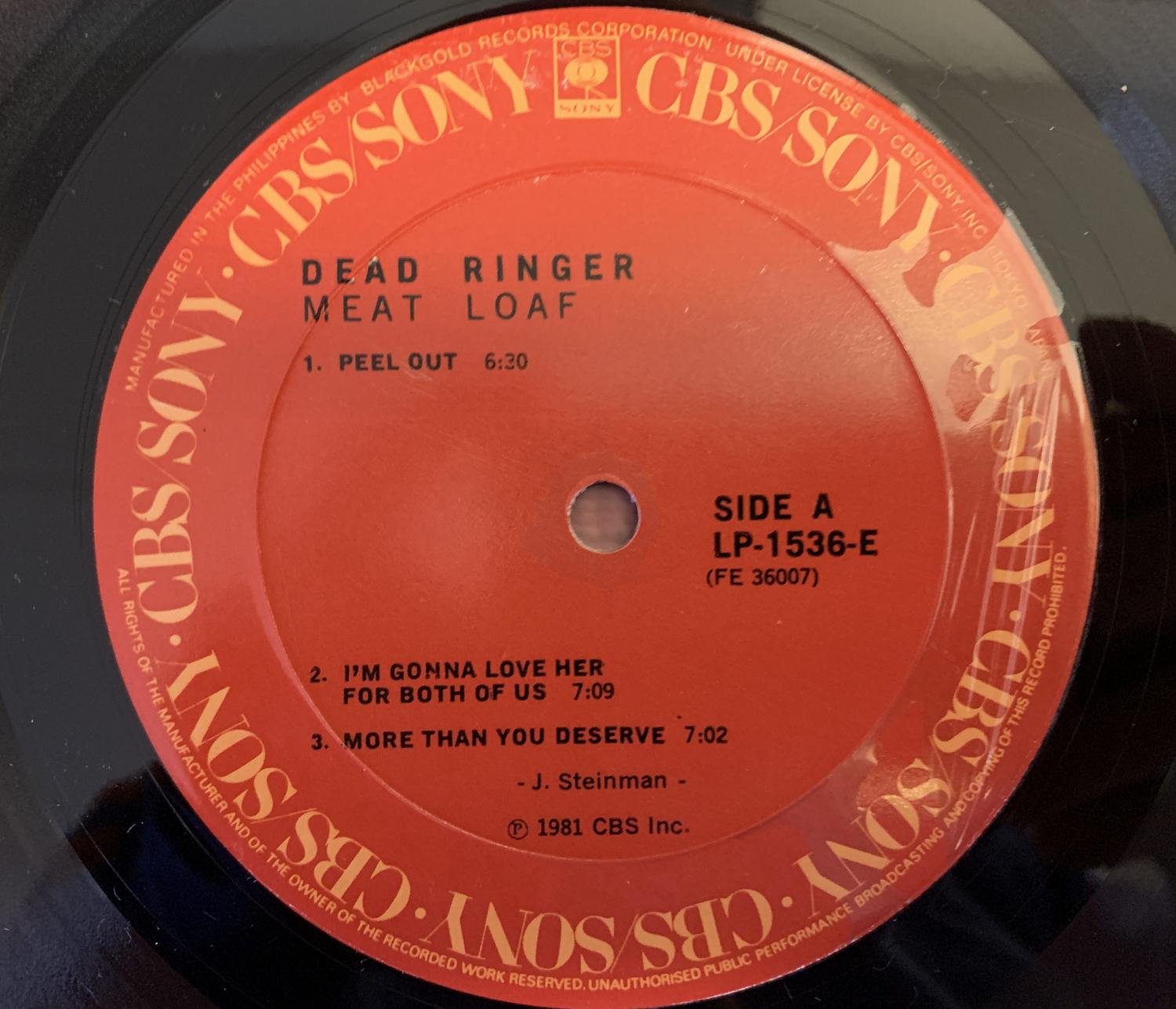 MEAT LOAF DEAD RINGER Köp från eBörsen på Tradera (594162132)