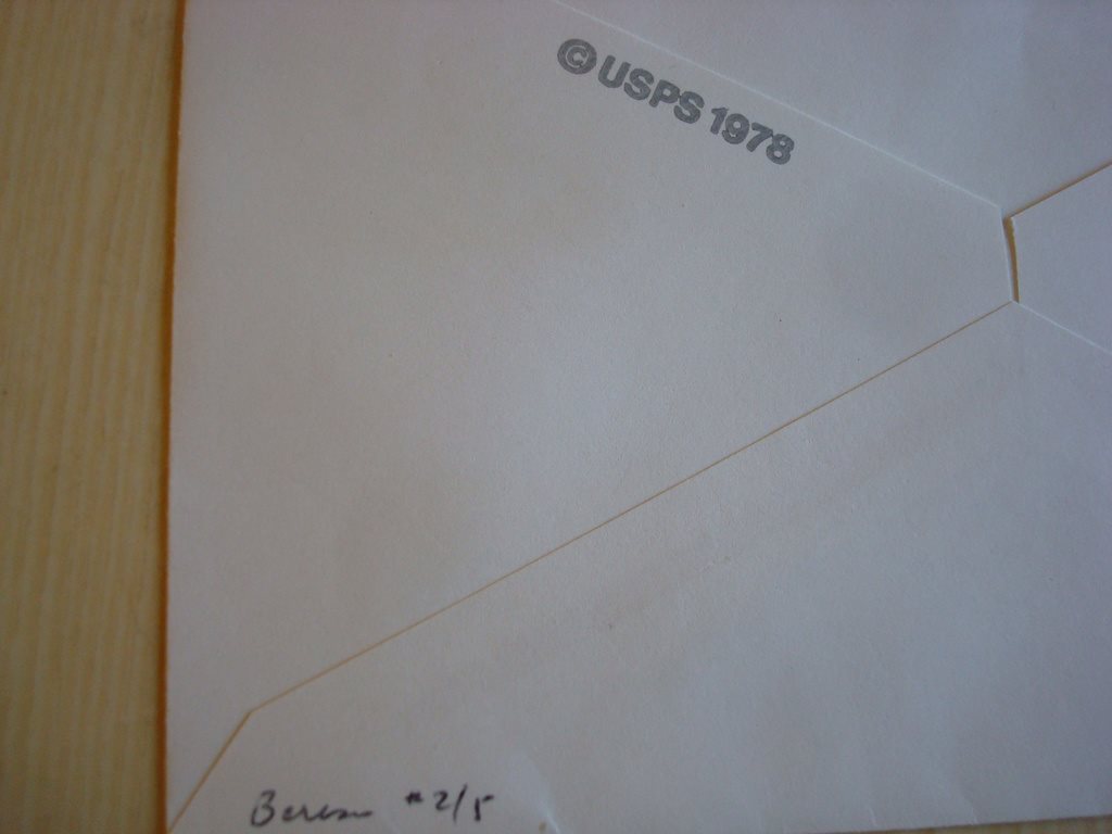 Påve John Paul II1979 II1979 II1979 USA förstadagsbrev nummer 2/5 c9587a Påve John Paul II1979 II1979 II1979 USA förstadagsbrev nummer 2/5 c9587a