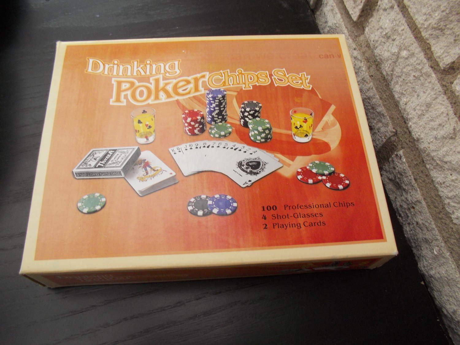 Drinking Poker chips set (367832038) ᐈ Servicebutiken på Tradera