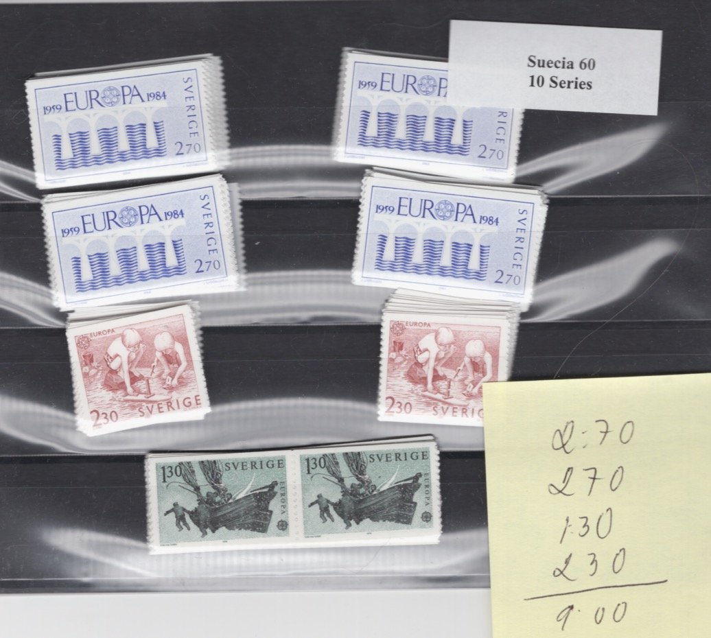 150 st. brevporto, Nominal 1350 kr.allt postfri.. (357022951) ᐈ Köp på