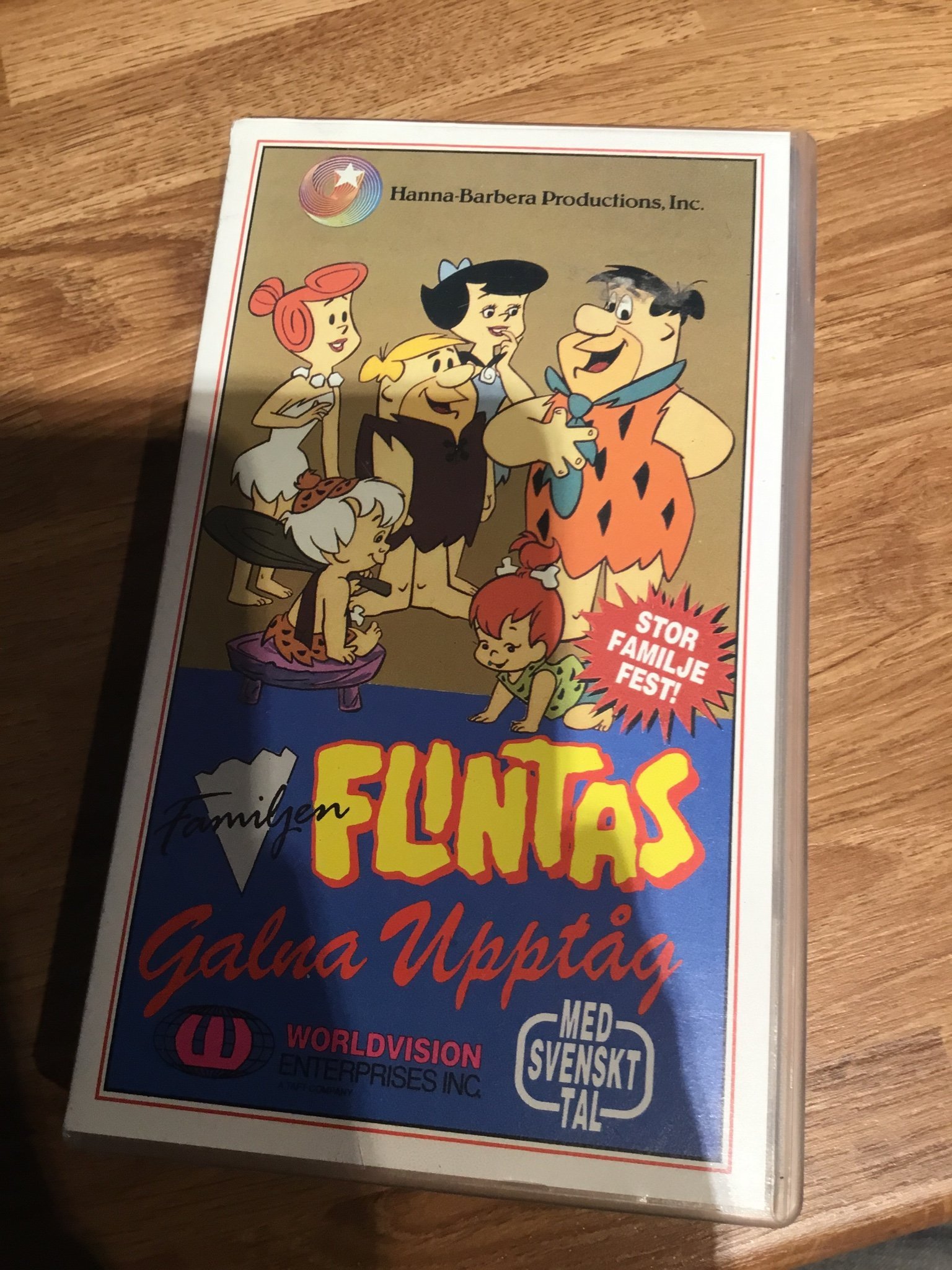 Flintas galna upptåg VHS Köp på Tradera (539350896)