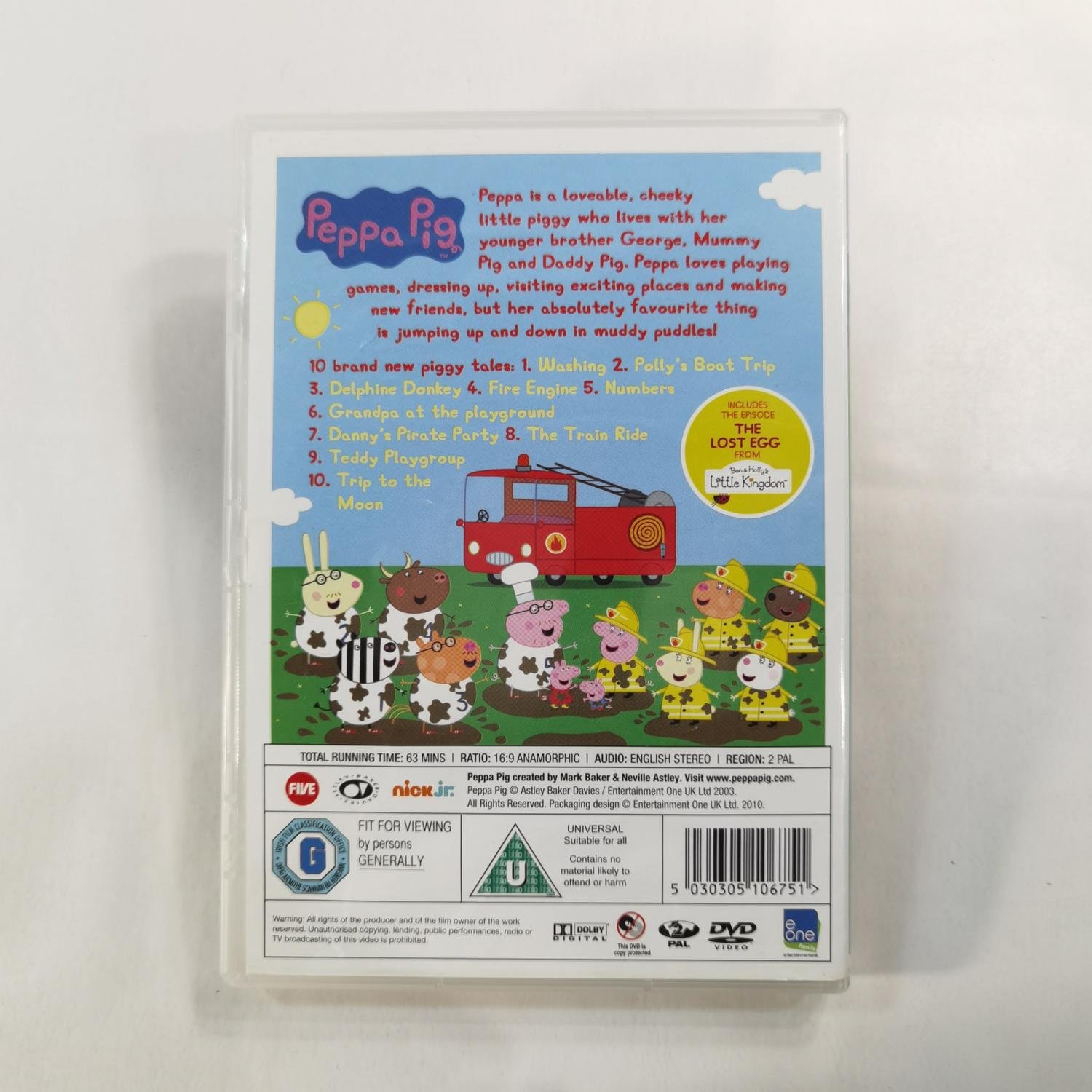 Peppa Pig The Fire Engine DVD UK 2010 Köp på Tradera (585584579)