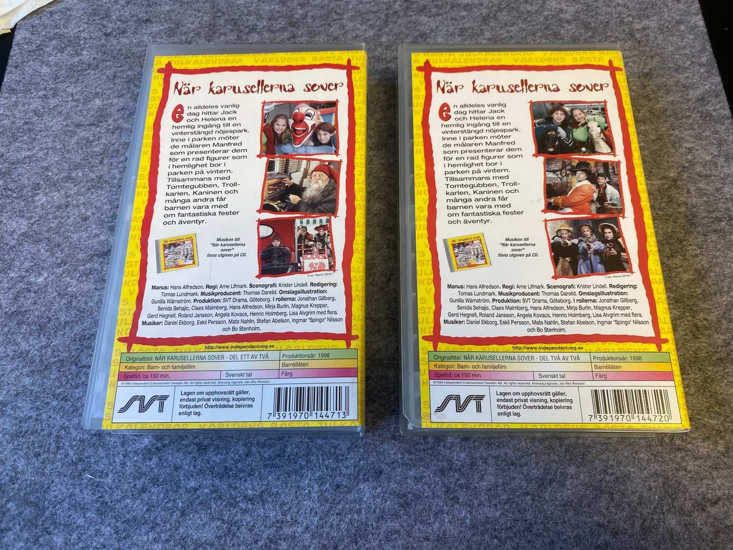 Se produkter som liknar När karusellerna sover VHS på Tradera (567764905)