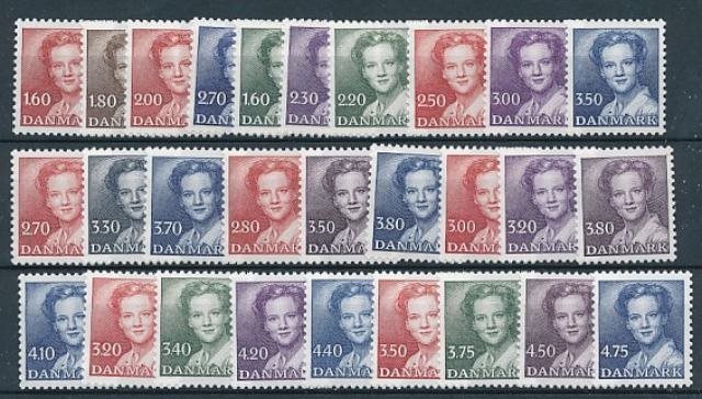 Danmark Drottning Margrethe typ II ** Danmark Drottning Margrethe typ typ typ II ** a5cca3