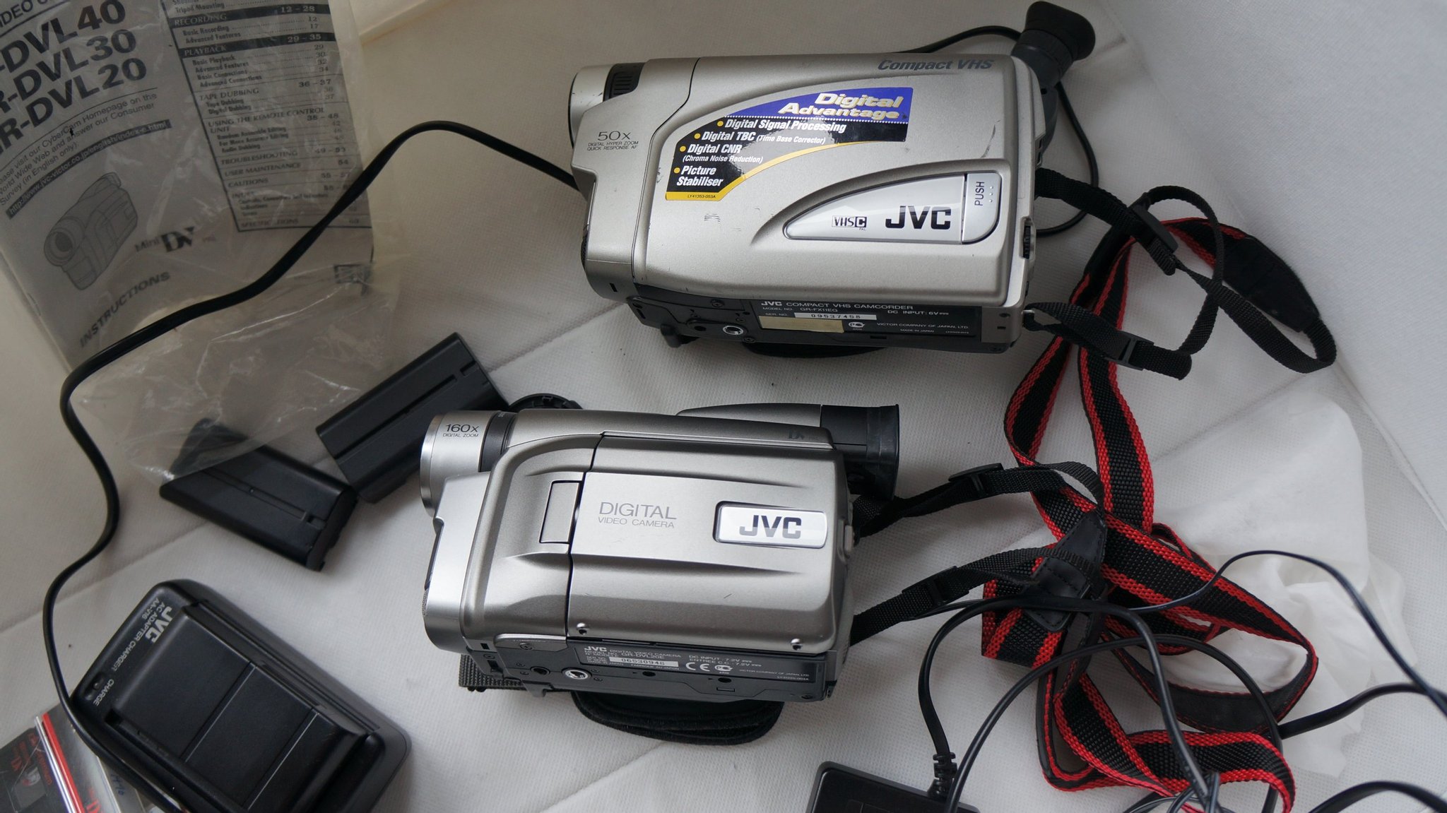 JVC GRDVL20E miniDV video kamera JVC GRFX11EG.. Köp på Tradera