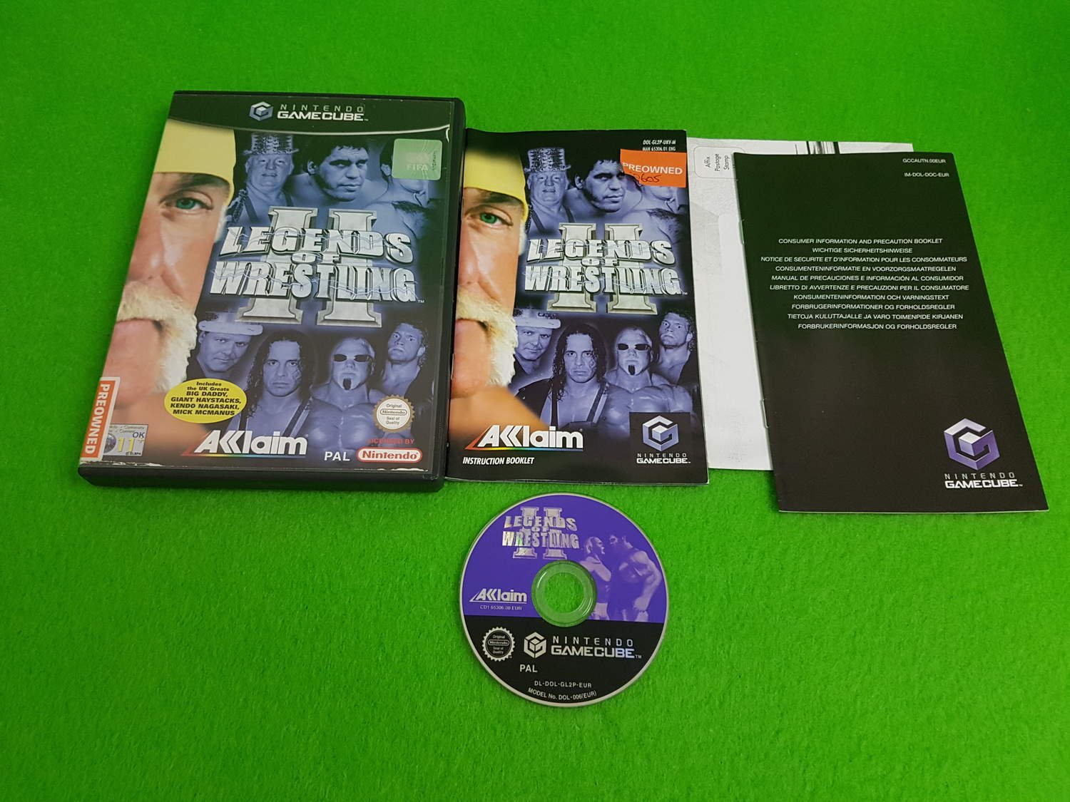 Legends of Wrestling 2 KOMPLETT Gamecube.. (383892368) ᐈ SpelHem på Tradera