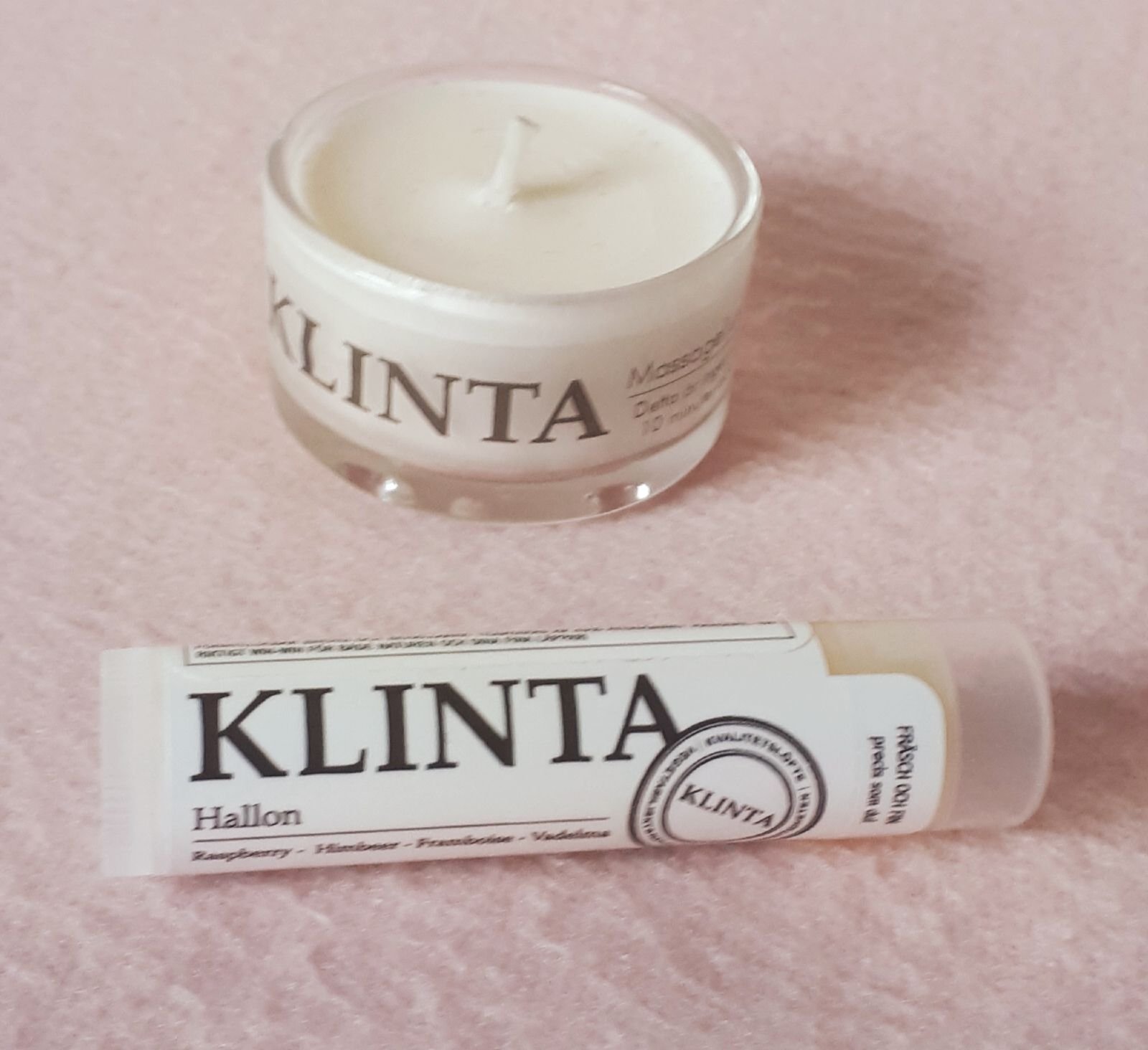 KLINTA Massageljus Prosecco & Vanilj samt Läppb.. (417183760) ᐈ Köp på