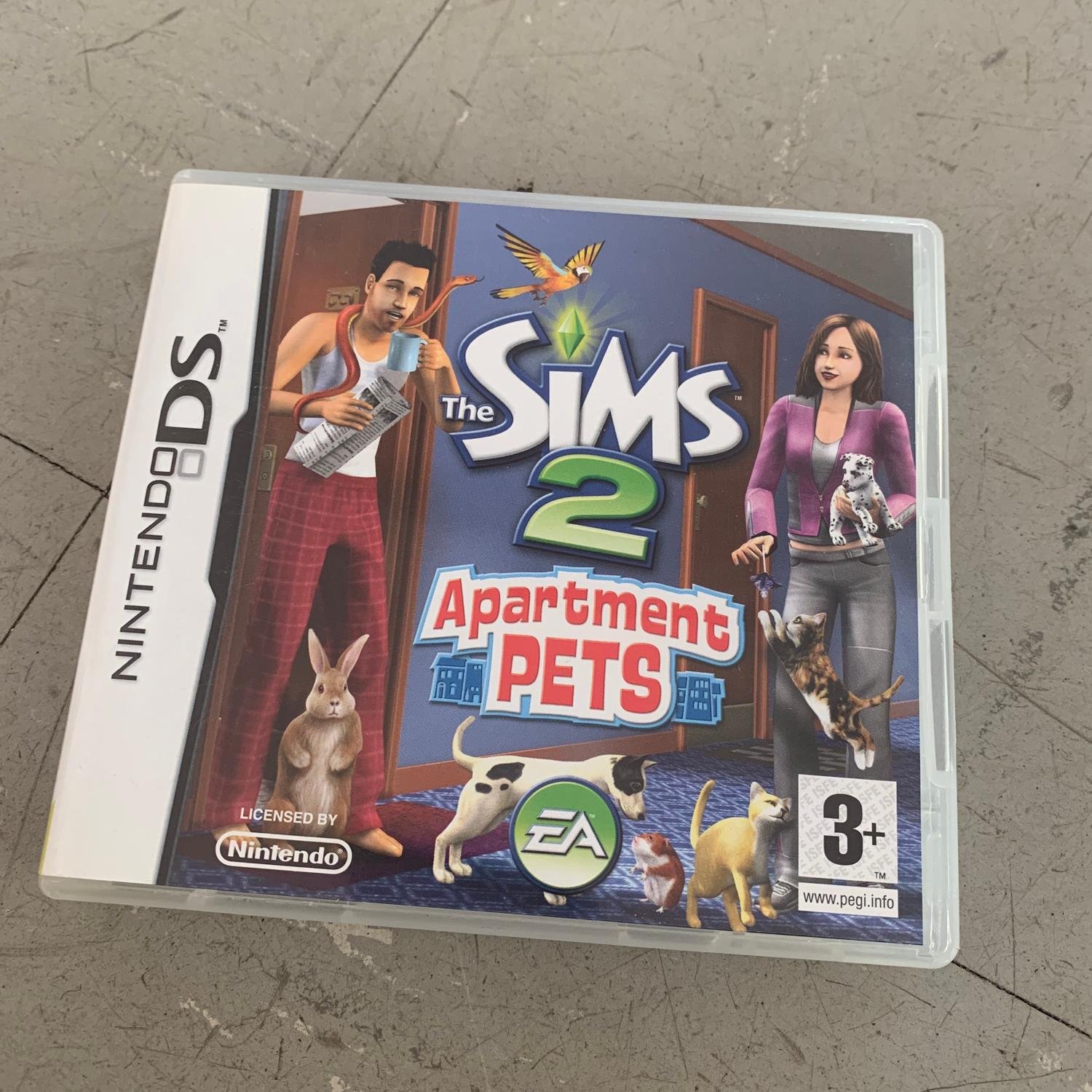 The Sims 2 Apartment Pets (DS) (401678437) ᐈ fromthebelvedeer på Tradera