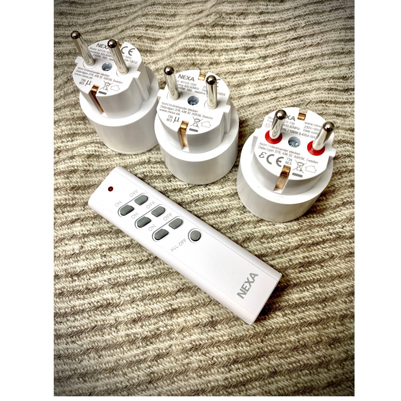 Nexa mottagare, dimmer, fjärrkontroll Köp på Tradera (611681463)