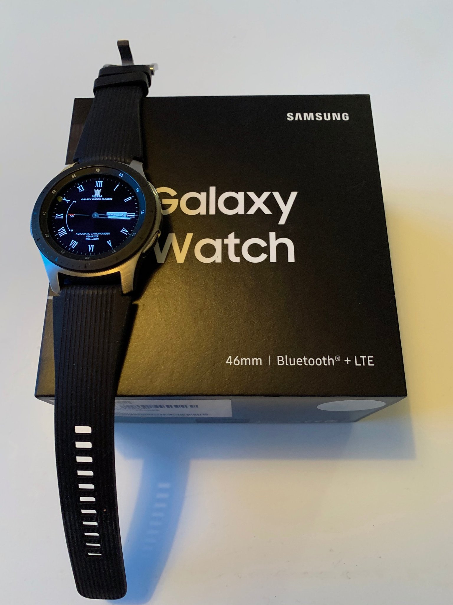 Samsung Galaxy Watch 46 4G/LTE SILVER (380524588) á Köp pÃ¥ Tradera