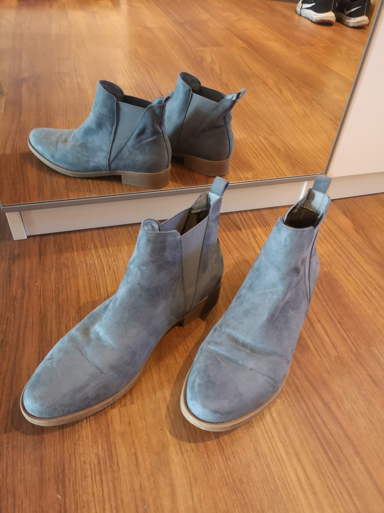 Blå ALLEY, BOOTS din sko textilmocca 41 (418828382) ᐈ Köp