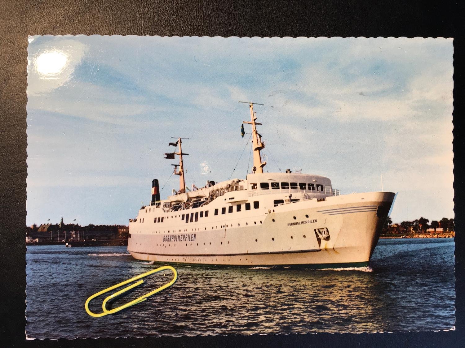 YSTAD RÖNNE "M/F BORNHOLMERPILEN" B1 (406589578) ᐈ Köp på Tradera