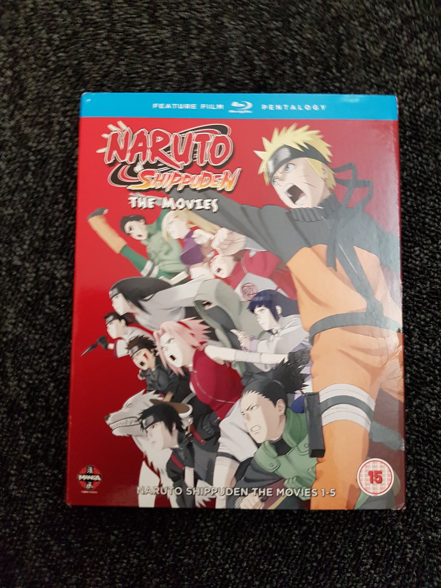 Naruto shipuden the movies 1-5 (408875594) ᐈ Köp på Tradera