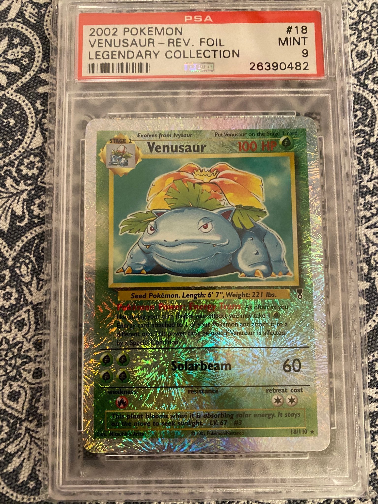 Pokemon kort Venusaur Legendary Collection ”rev.. (427812373) ᐈ Köp på