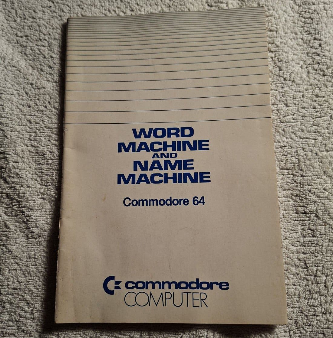 Word Machine and Name Machine (CBM) - Manual - .. | Köp på Tradera ...