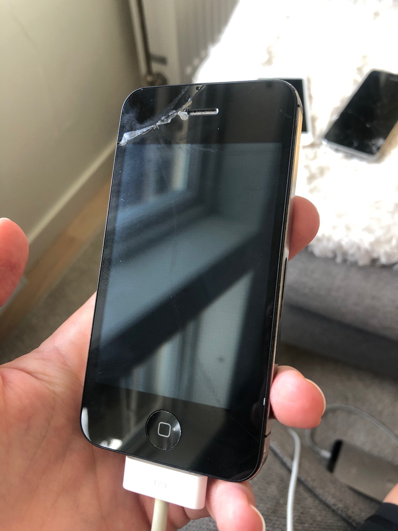 iPhone 4s, 12 gb svart olåst (407177316) ᐈ Köp på Tradera