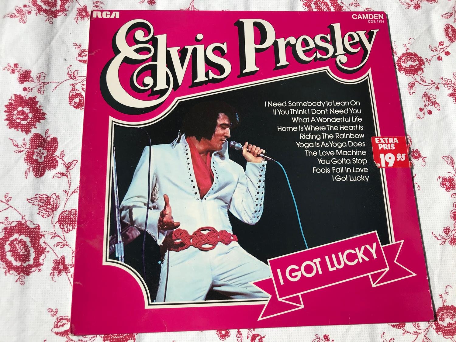 Elvis Presley I Got Lucky Lp